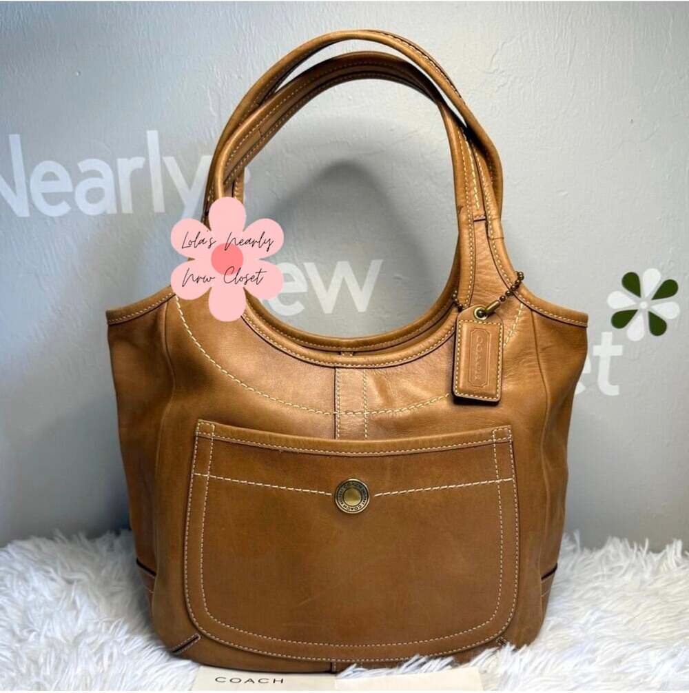y2k COACH Vintage 65th Anniversary Legacy Ergo Hobo Satchel 2006